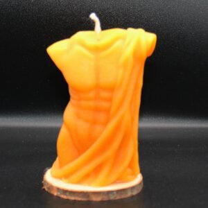 Bienenwachskerze Mann mit Toga