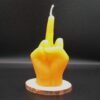 Bienenwachskerze Hand