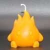 Bienenwachskerze Kleine Flamme mit Gesicht