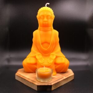 Bienenwachskerze Buddha
