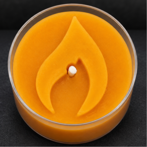 Teelicht Flamme